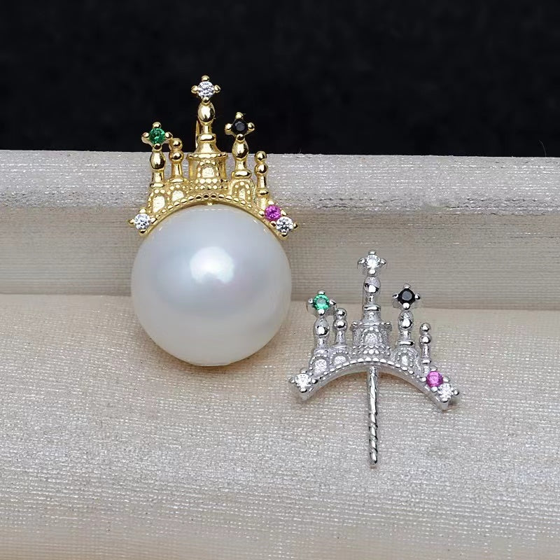 S925 sterling silver Disney pendant setting (P19)