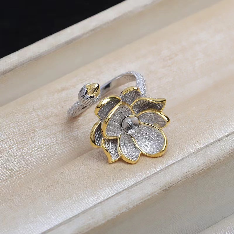 (RS045)S925 sterling silver ring setting