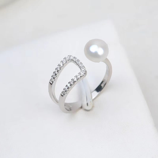 (RS036)S925 sterling silver ring setting
