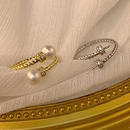 (RS017)S925 sterling silver ring setting