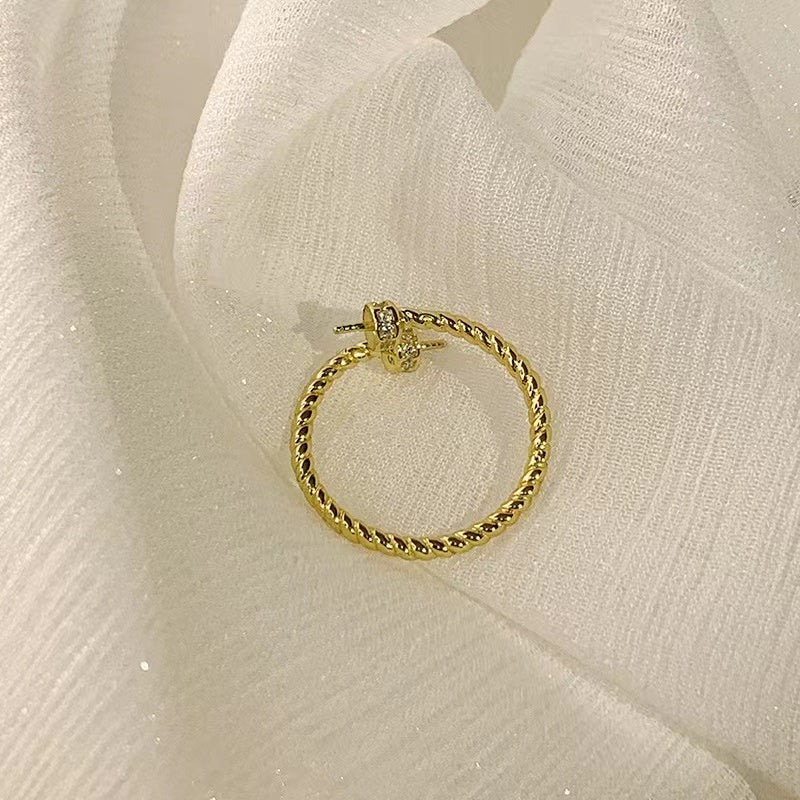 (RS017)S925 sterling silver ring setting