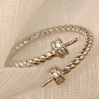 (RS017)S925 sterling silver ring setting