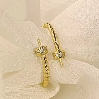 (RS017)S925 sterling silver ring setting