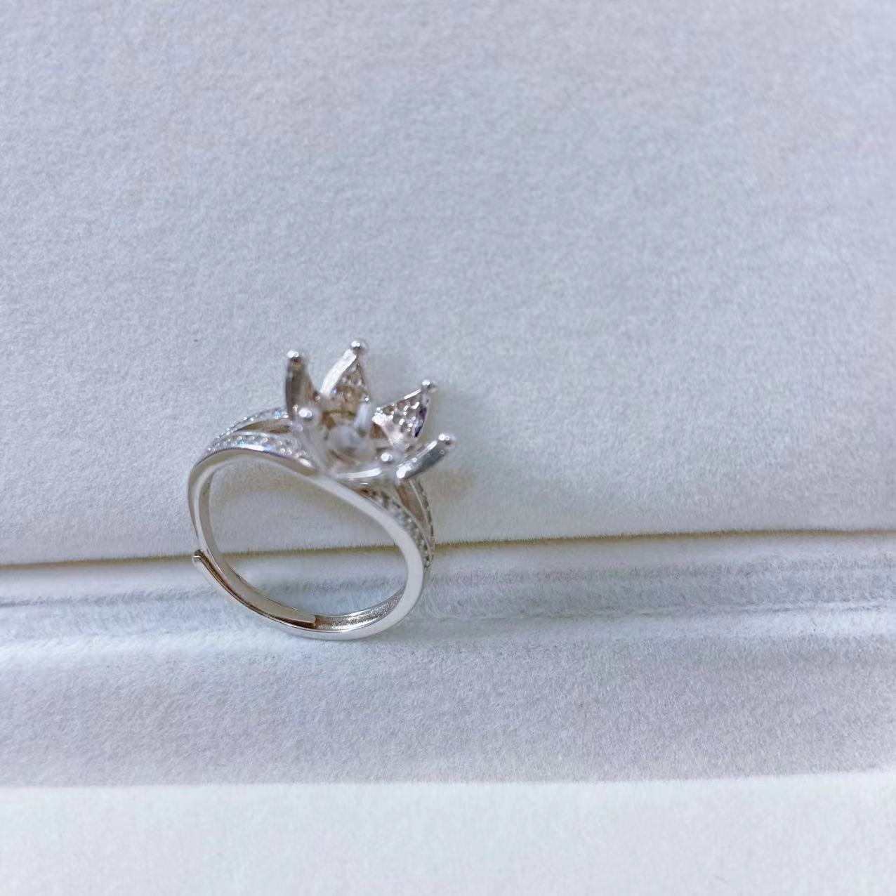 (RS048)S925 sterling silver ring setting