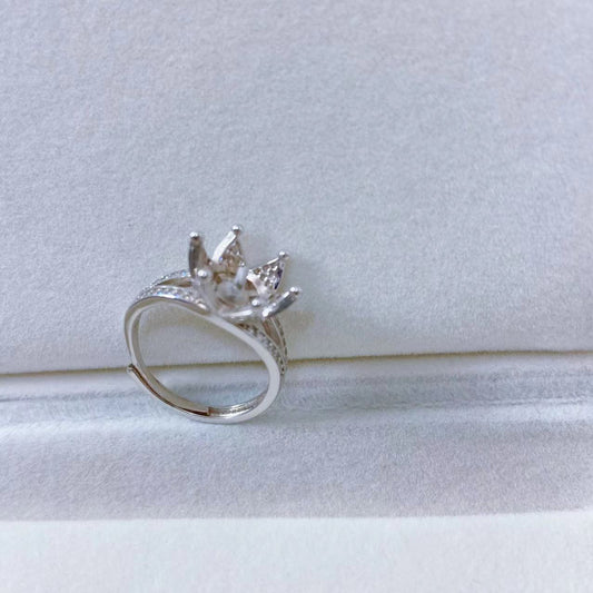 (RS048)S925 sterling silver ring setting