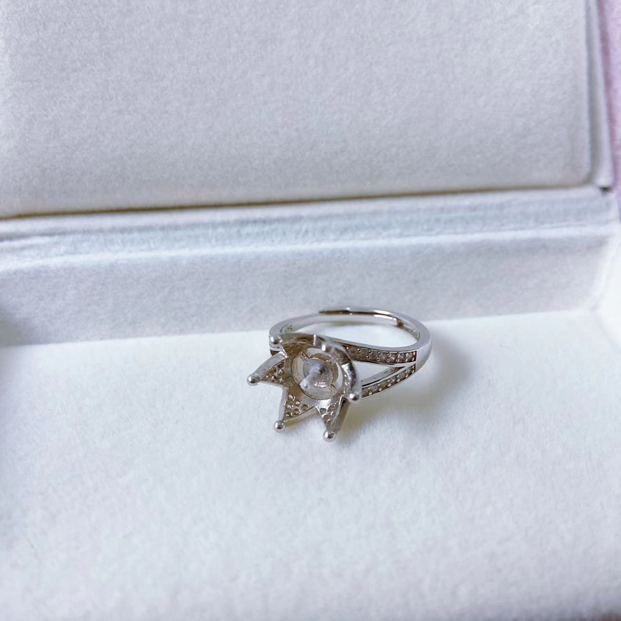 (RS048)S925 sterling silver ring setting