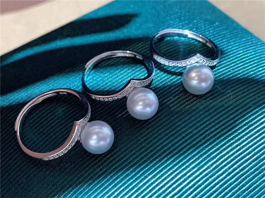 (RS046)S925 sterling silver ring setting