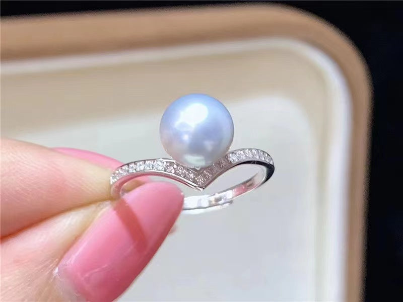 (RS046)S925 sterling silver ring setting
