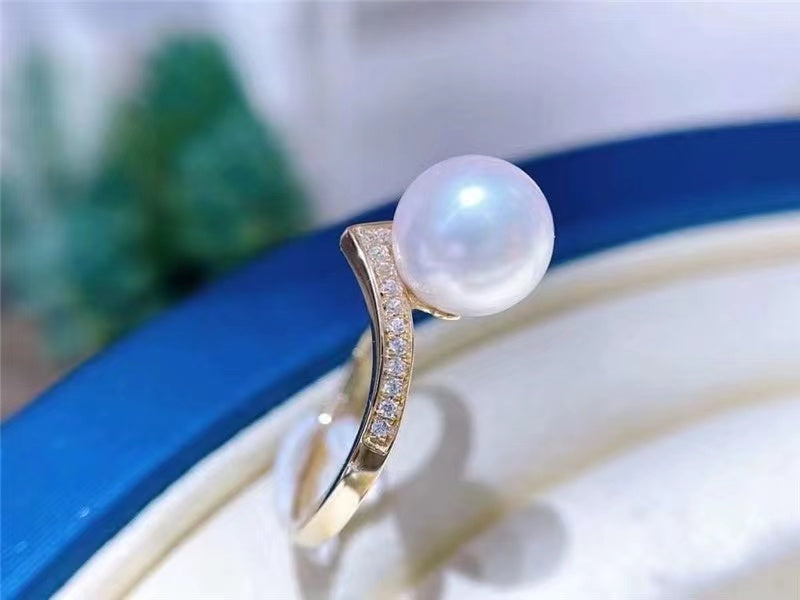 (RS046)S925 sterling silver ring setting