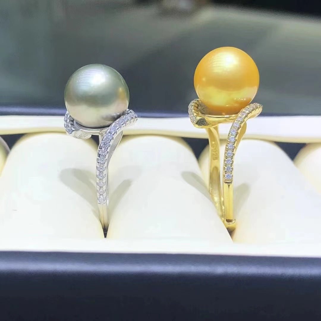 (RS044)S925 sterling silver ring setting