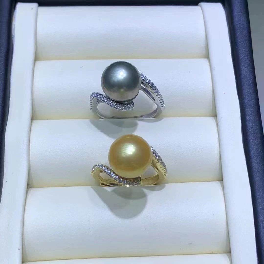 (RS044)S925 sterling silver ring setting