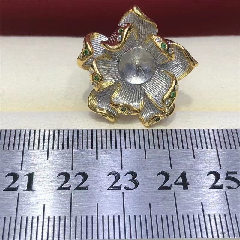 (RS043)S925 sterling silver ring setting