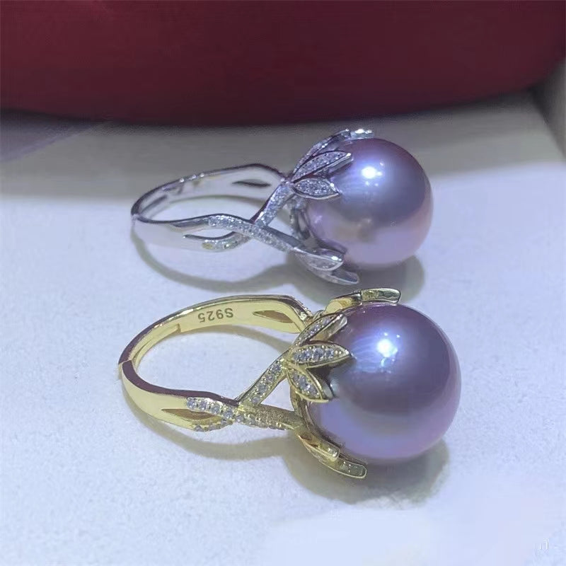 (RS042) S925 sterling silver ring setting