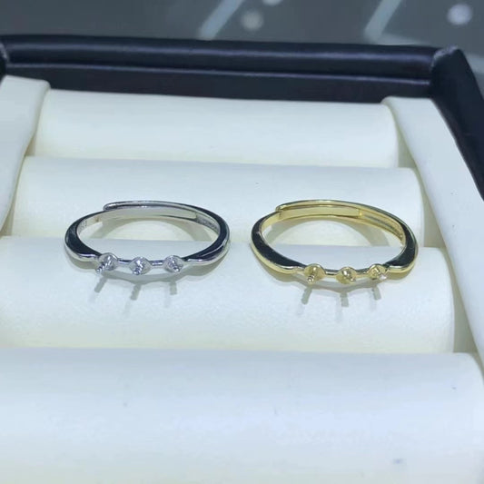 (RS041)S925 sterling silver ring setting