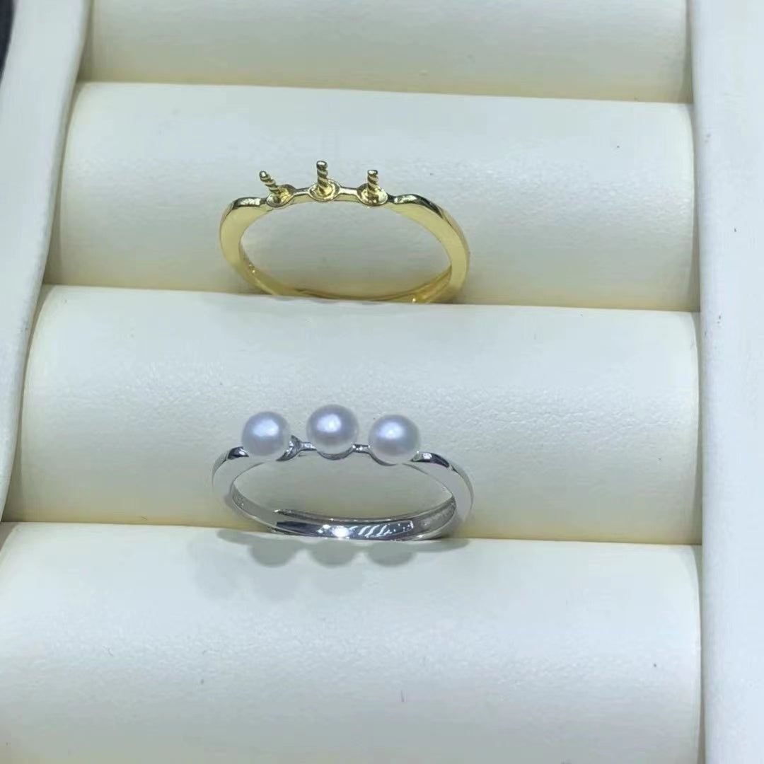 (RS041)S925 sterling silver ring setting