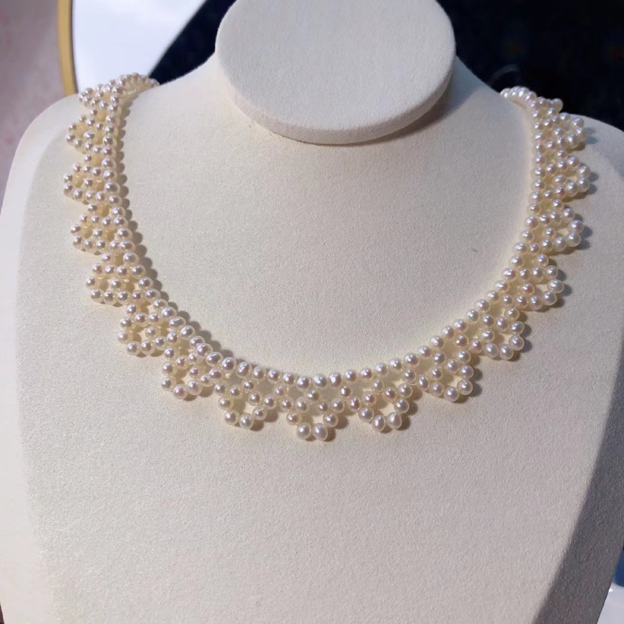 (N076)Pearl  Necklace