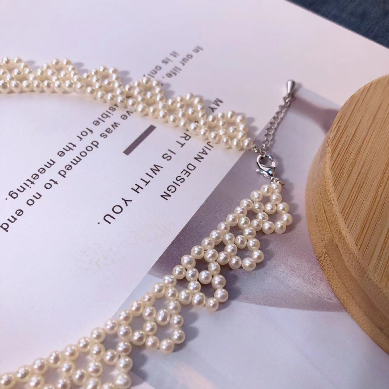 (N076)Pearl  Necklace