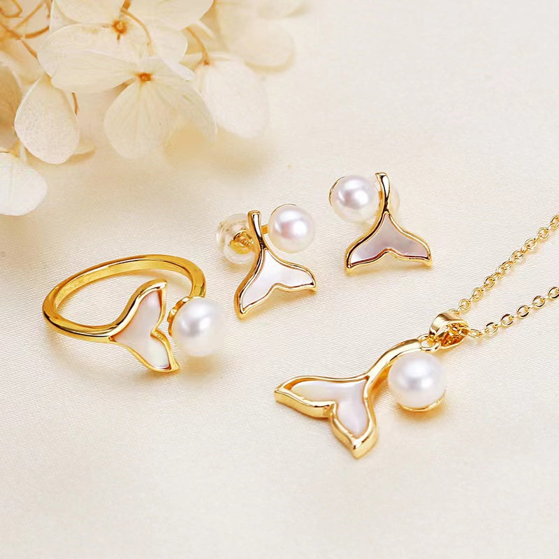 (J042)  Mermaid fishtail set