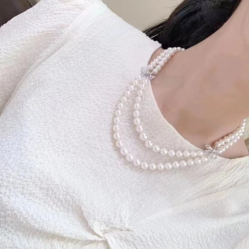 (N020)Bow-Tie Necklace