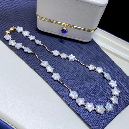 (N112)Star Baroque Necklace