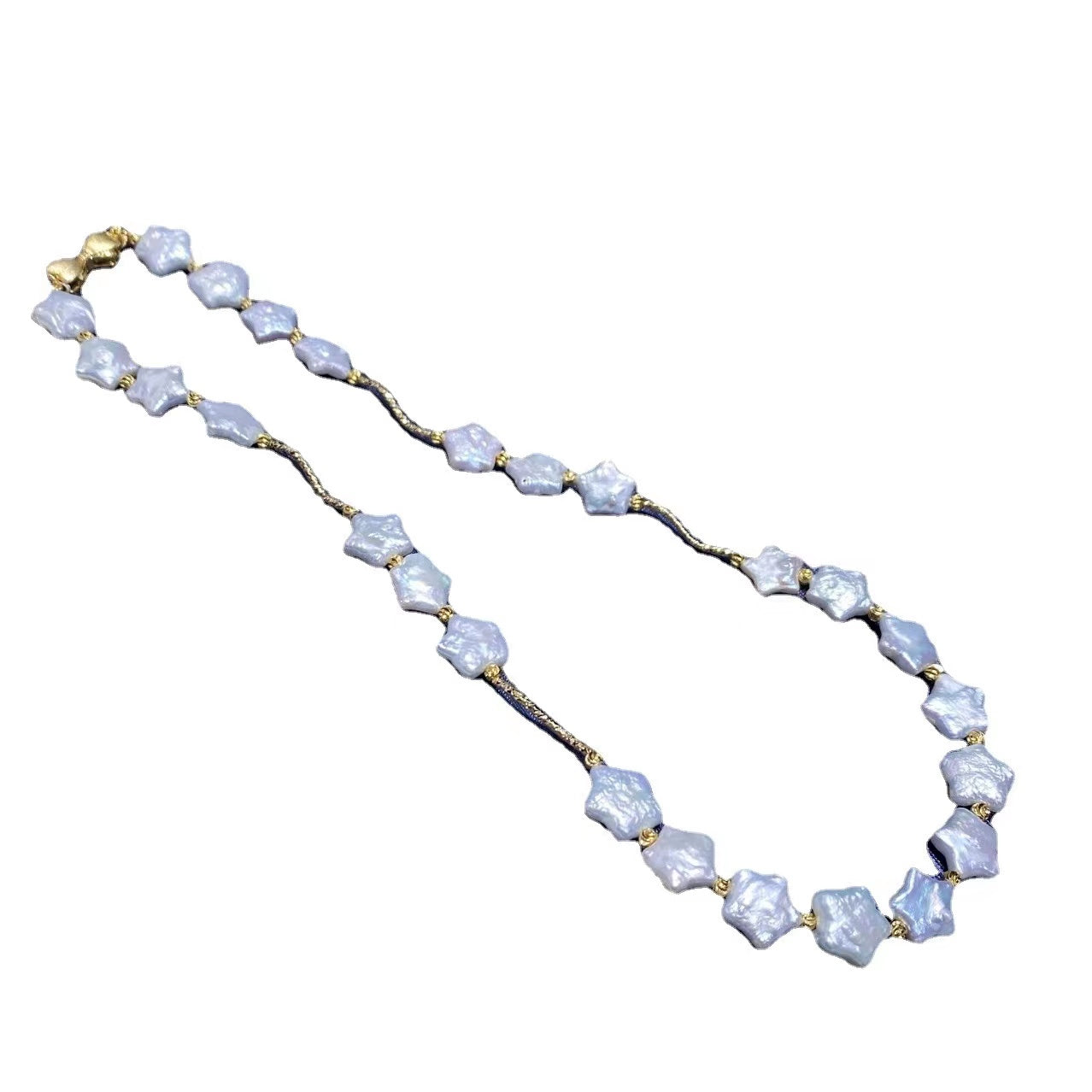 (N112)Star Baroque Necklace