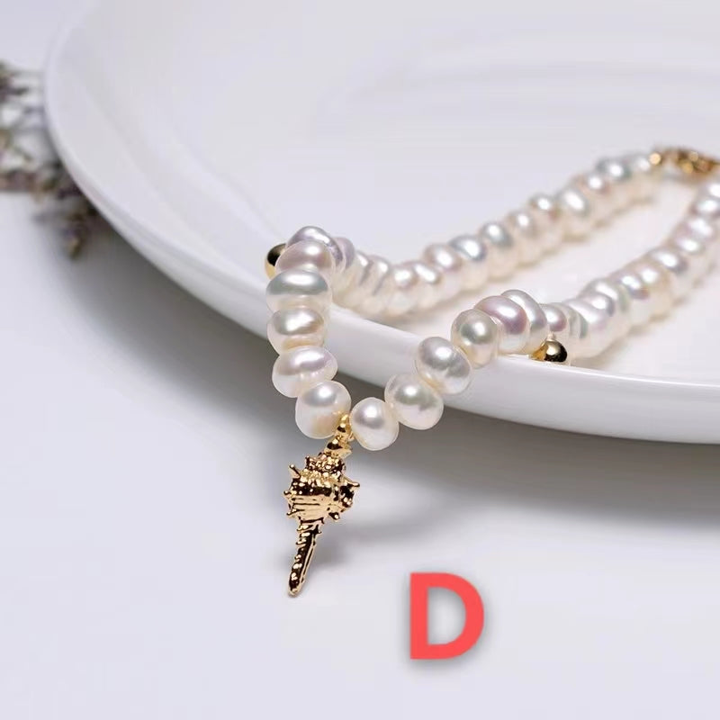 (B041) Full pearl bracelet