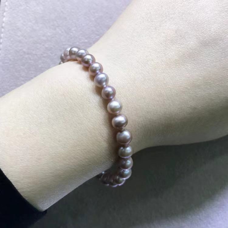 (B039) Full pearl bracelet