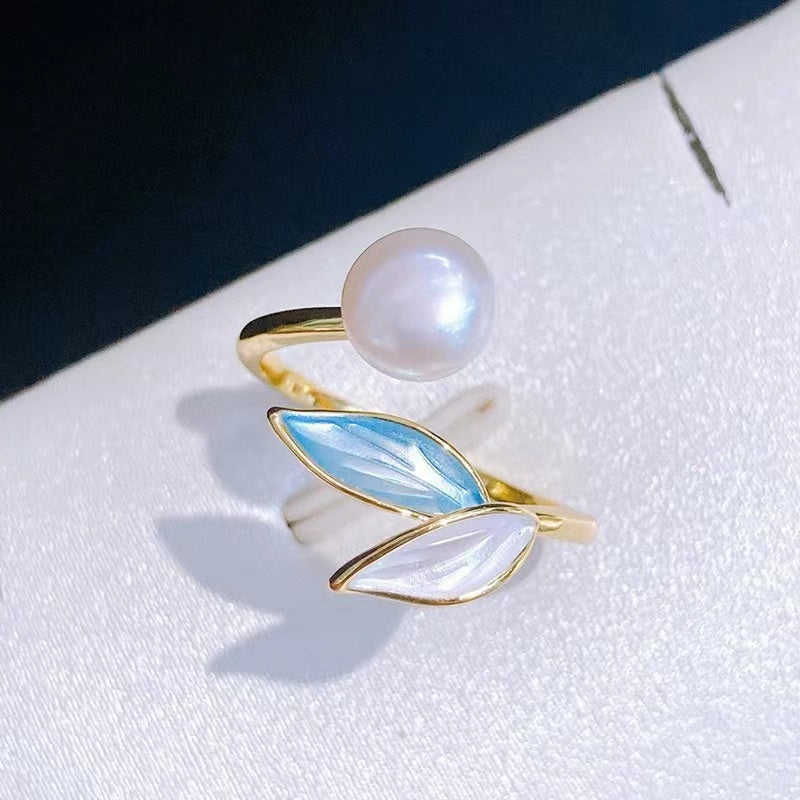 (J048)   Fresh water pearl set