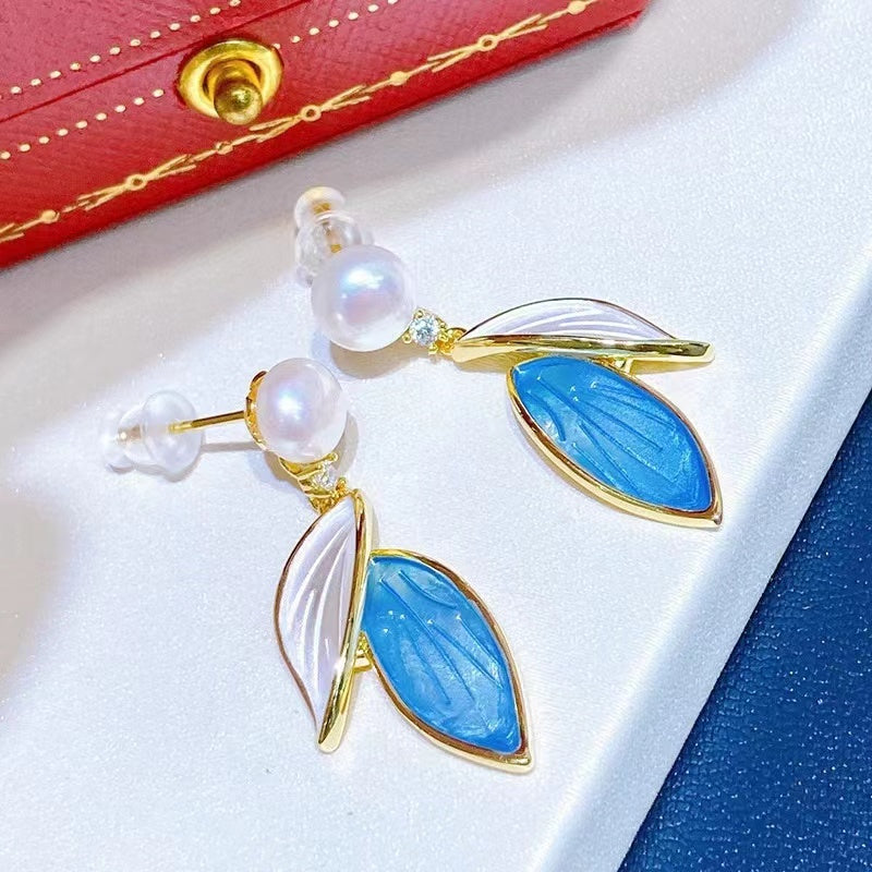 (J048)   Fresh water pearl set