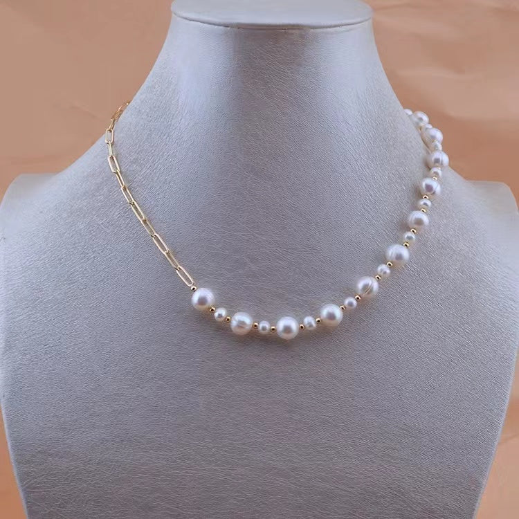(J037)  Pearl jewelry set