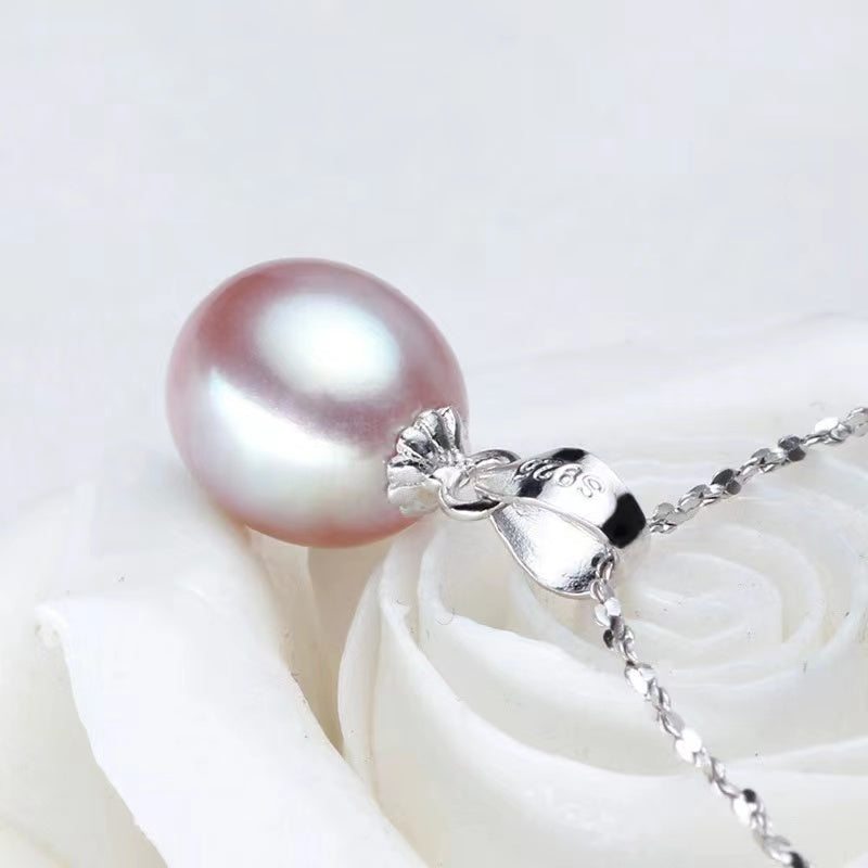 (P018) single pearl pendant