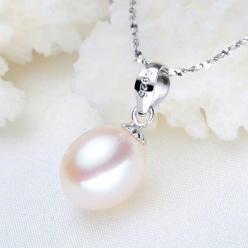 (P018) single pearl pendant