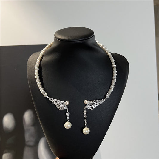 (N084)pearl necklace