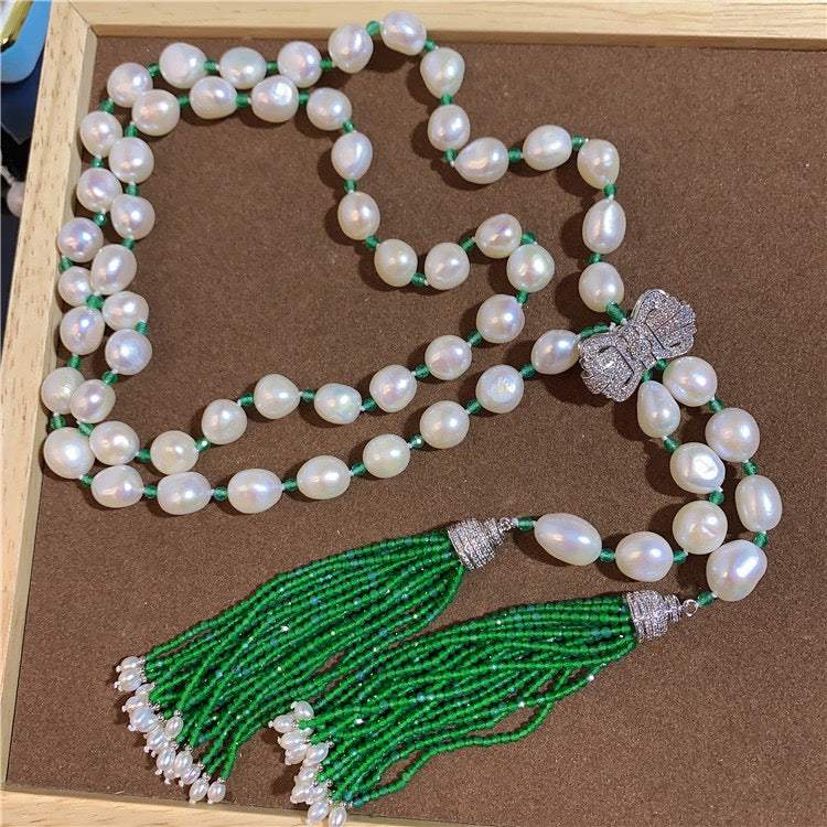 (N086)pearl necklace