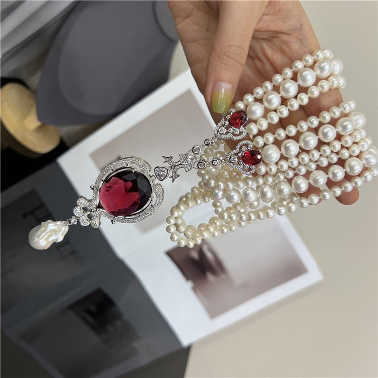 (N088)pearl necklace