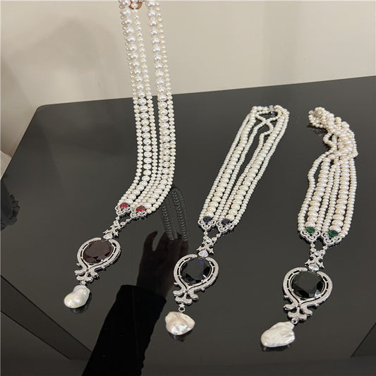 (N088)pearl necklace