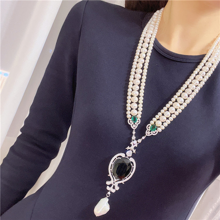 (N088)pearl necklace