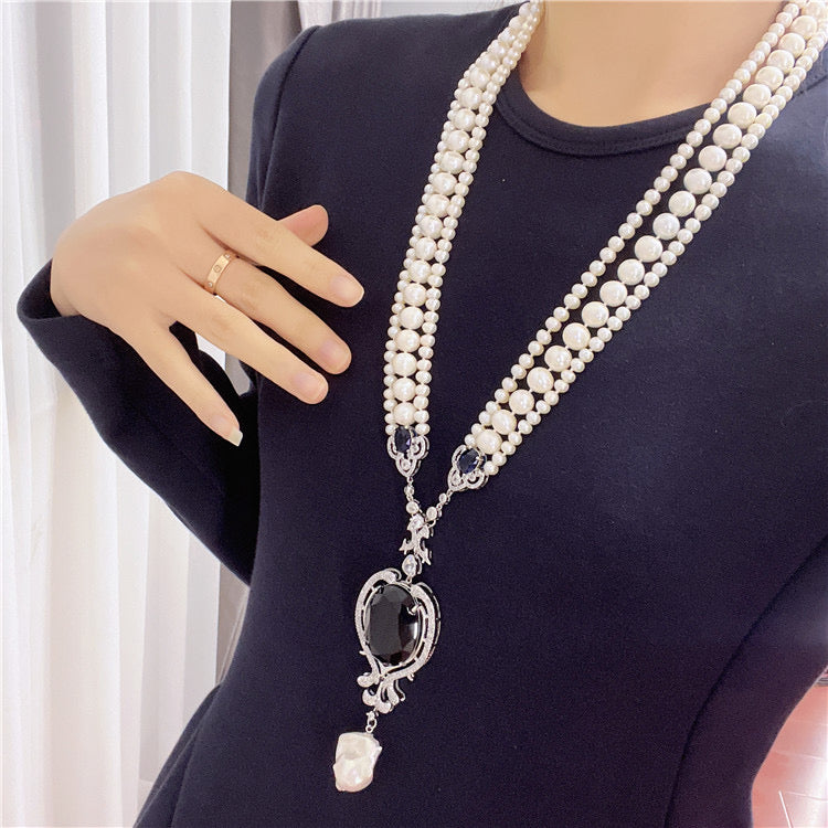 (N088)pearl necklace