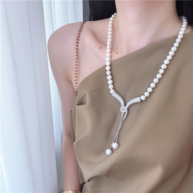 (N090)Pearl necklace