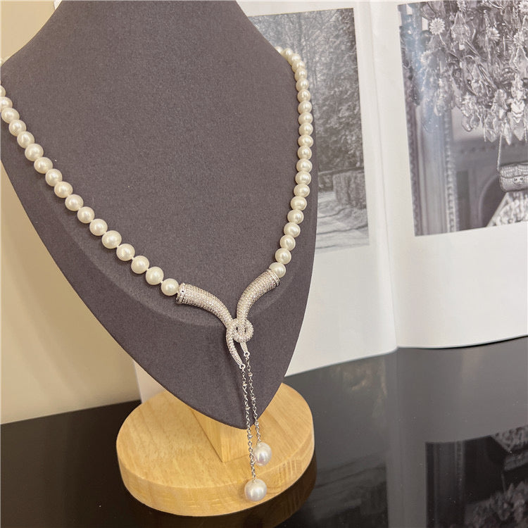 (N090)Pearl necklace