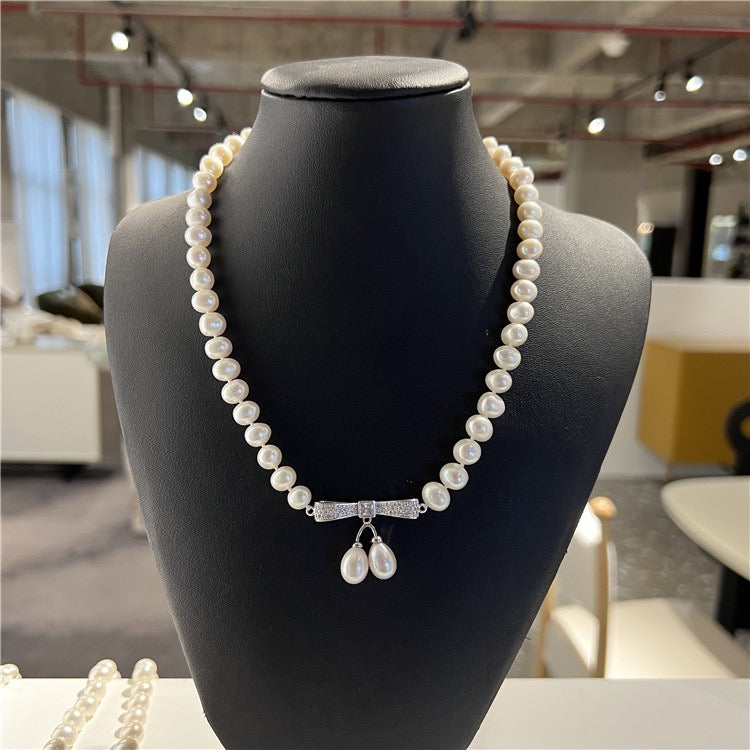 (N091)Pearl necklace