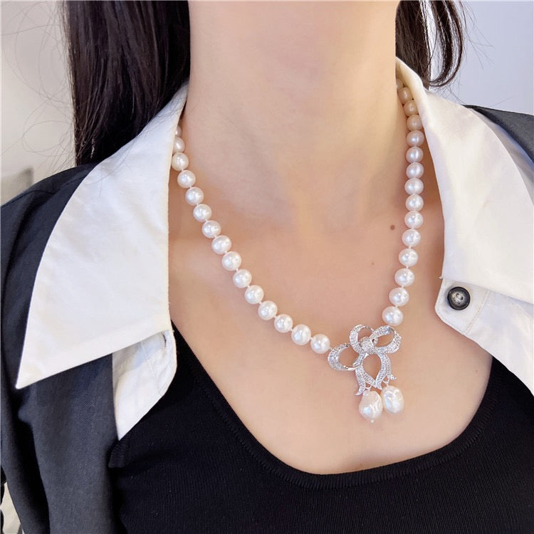 (N091)Pearl necklace