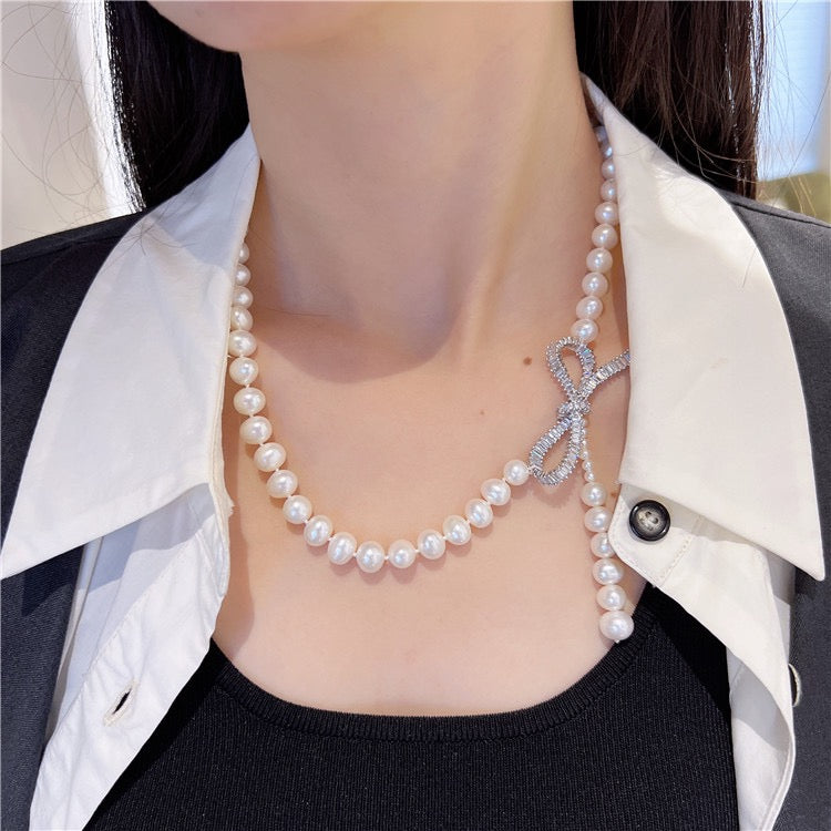 (N091)Pearl necklace
