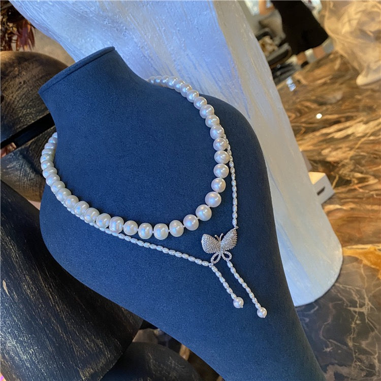(N092)Pearl necklace
