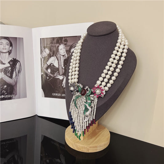 (N094)pearl necklace