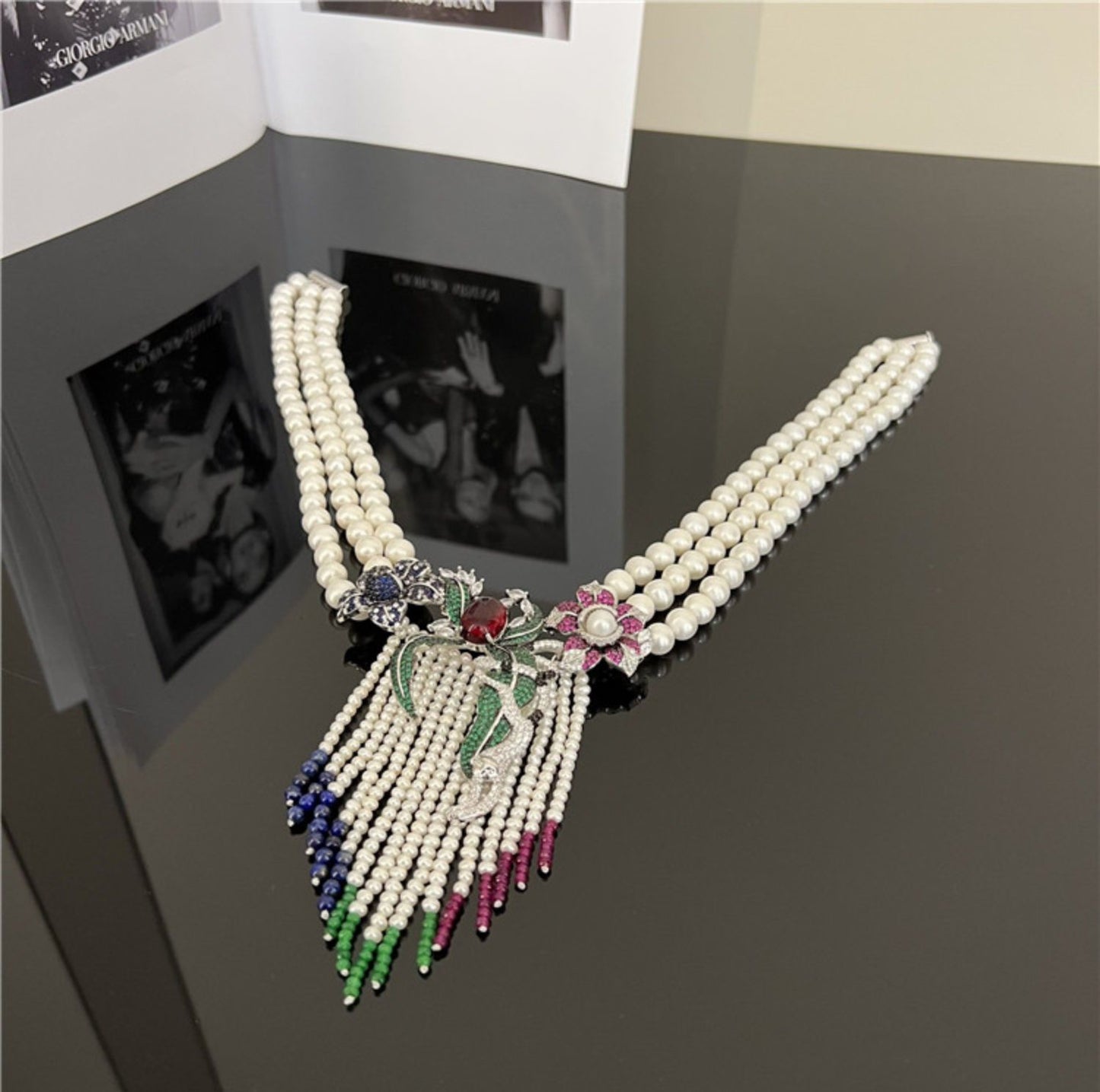 (N094)pearl necklace