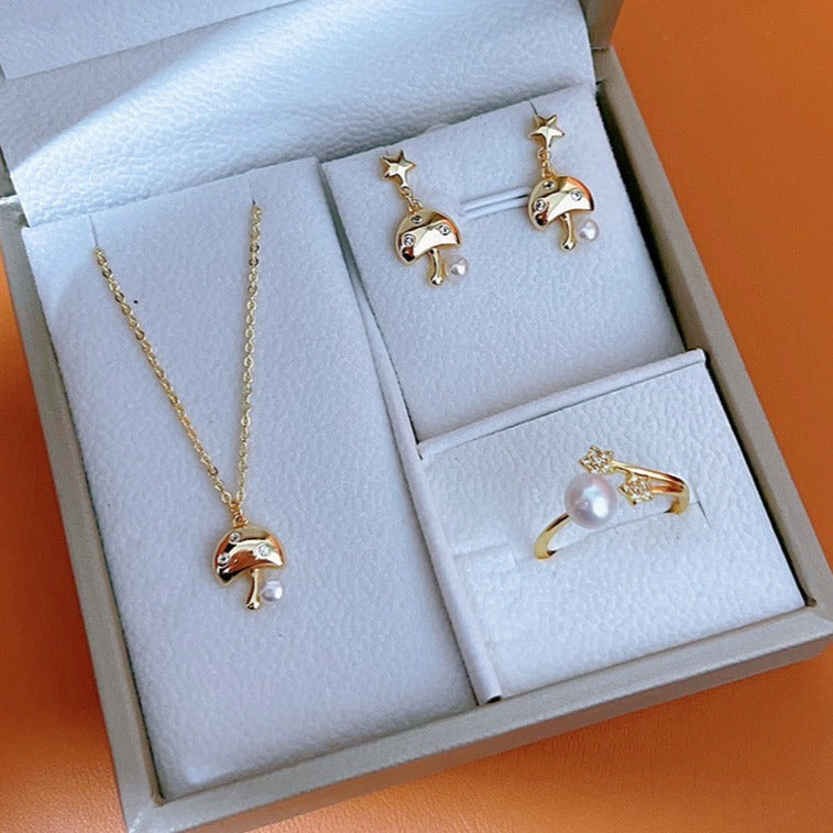 (J033)  pearl set