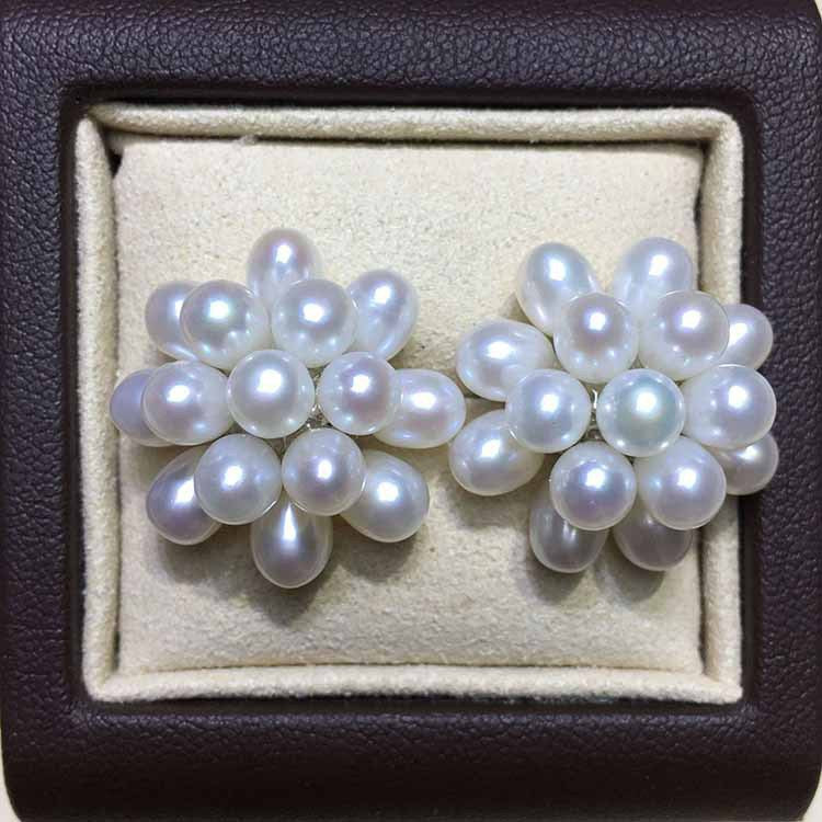 (J028)  Popcorn pearl set