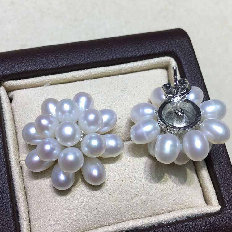 (J028)  Popcorn pearl set