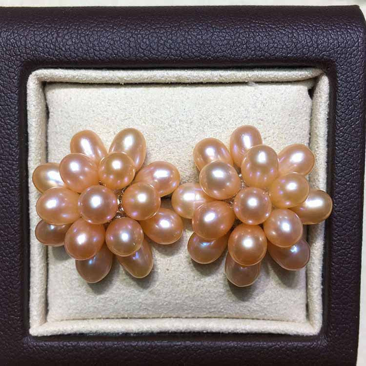 (J028)  Popcorn pearl set